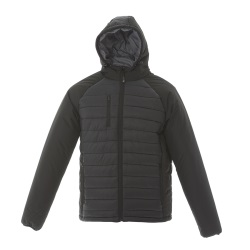 Куртка мужская "TIBET",чёрный/чёрный,2XL, 100% нейлон, 200 г/м2