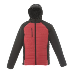 Куртка мужская "TIBET",красный/чёрный, M, 100% нейлон, 200 г/м2