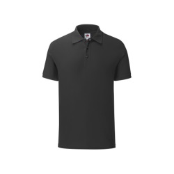 Рубашка поло мужская "Iconic Polo", черный, 2XL 100% х/б, 180 г/м2