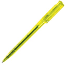 OCEAN LX, ручка шариковая, прозрачный желтый, пластик
