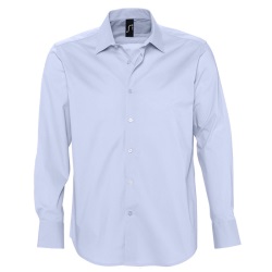 Рубашка "Brighton", небесно-голубой_XL, 97% хлопок, 3% эластан, 140г/м2