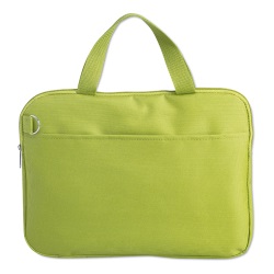 Конференц-сумка "Тодес-2" отделением для ноутбука, зеленый, 40*30*2,5 см; полиэстер 600D; шелкогр