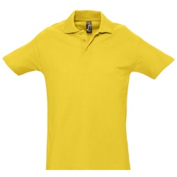 Рубашка поло мужская SPRING II,желтый,L,100% хлопок, 210/м2