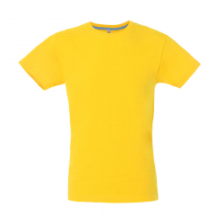 Футболка мужская "California Man", желтый, XL, 100% хлопок, 150 г/м2