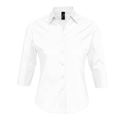 Рубашка женская "Effect", белый_XL, 97% х/б, 3% п/э, 140г/м2
