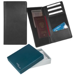 Бумажник путешественника "Рим", 23х13 см, кожа, подарочная упаковка