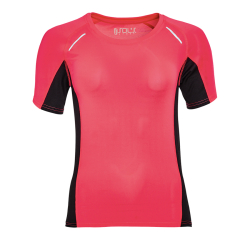 Футболка для бега "Sydney women", розовый_M, 92% х/б, 8% эластан, 180 г/м2