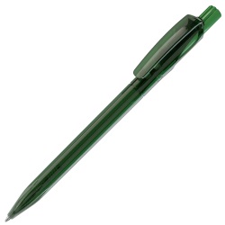 TWIN LX, ручка шариковая, прозрачный зеленый, пластик