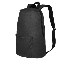 Рюкзак BASIC, темно серый меланж, 27x40x14 см, oxford 300D