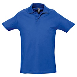 Рубашка поло мужская SPRING II,ярко-синий,S,100% хлопок, 210г/м2