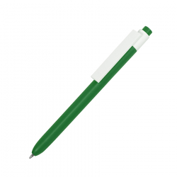 RETRO, ручка шариковая, зеленый, пластик