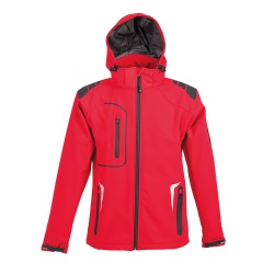 Куртка мужская "ARTIC", красный,L, 97% полиэстер, 3% эластан, 320 г/м2