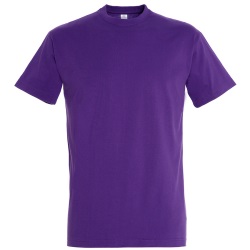 Футболка мужская IMPERIAL фиолетовый, 2XL, 100% хлопок, 190 г/м2