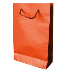 Бумажный пакет (оранжевый)