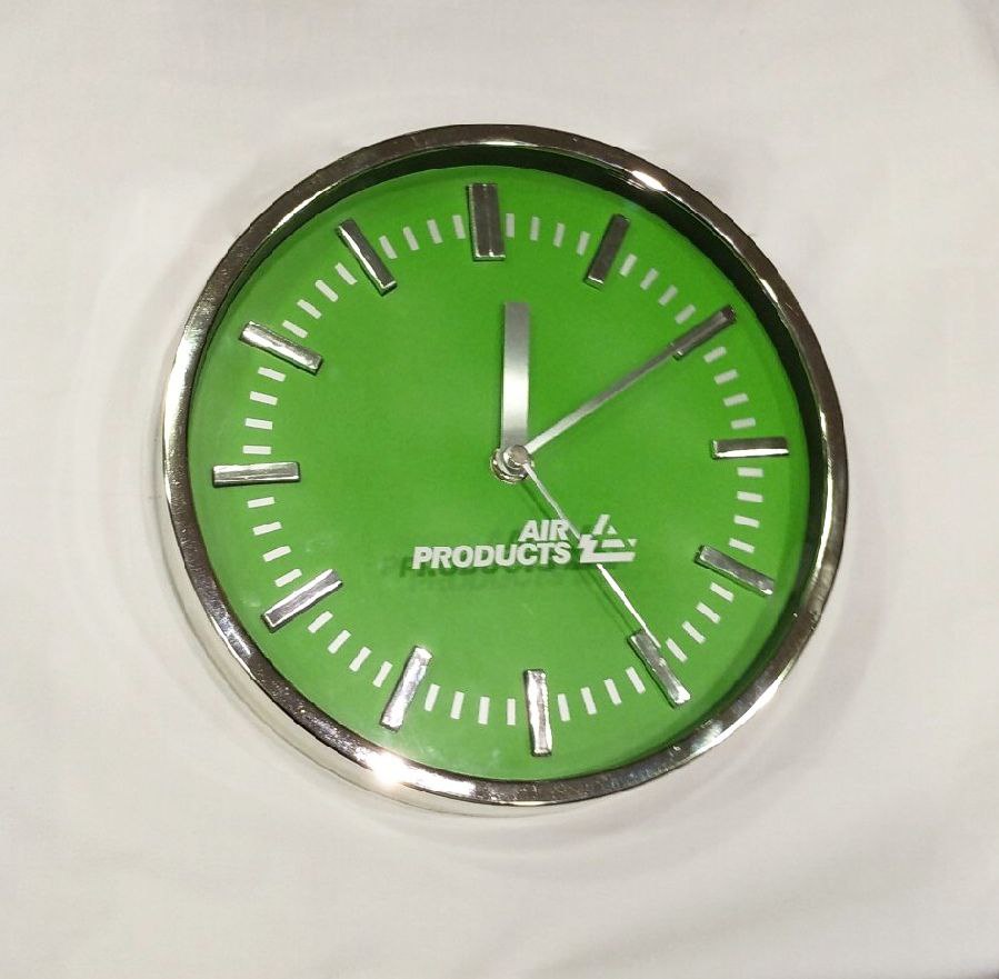 Настенные часы QUARTZ, зеленые
