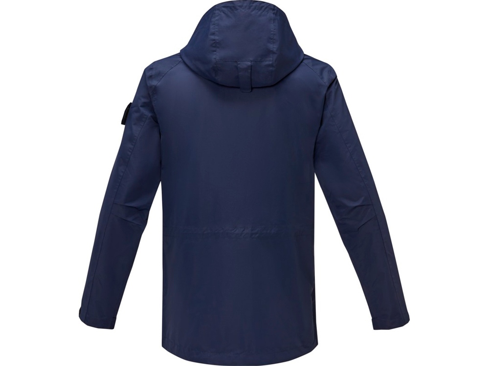 Легкая куртка унисекс Kai, изготовленная из переработанных материалов по стандарту GRS, темно-синий