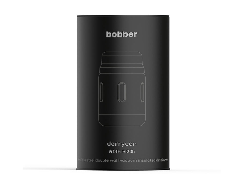 Термос для еды, вакуумный, бытовой, тм bobber. Объем 0.7 литра. Артикул Jerrycan-700 Matte