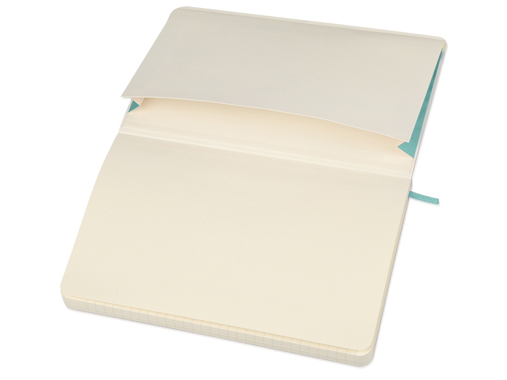 Записная книжка Moleskine Classic Soft (в линейку), Large (13х21см), морская волна