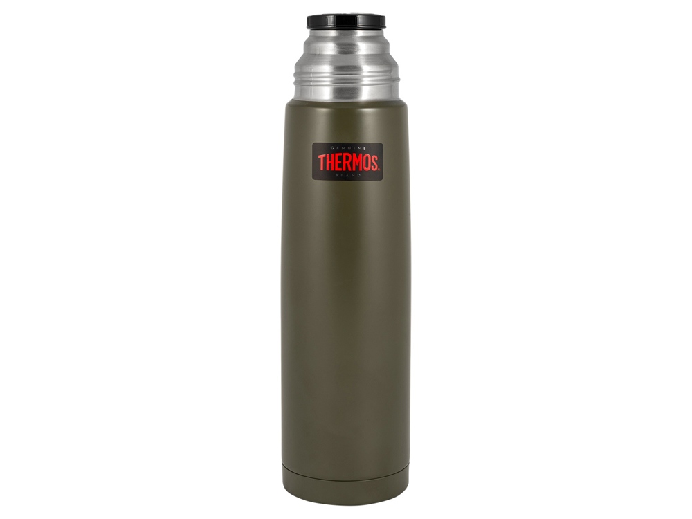 Термос из нерж. стали тм THERMOS FBB-1000AG 1L, зеленый