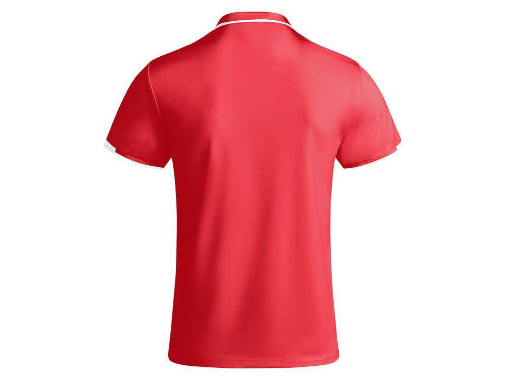 Рубашка-поло Tamil мужская, красный/белый