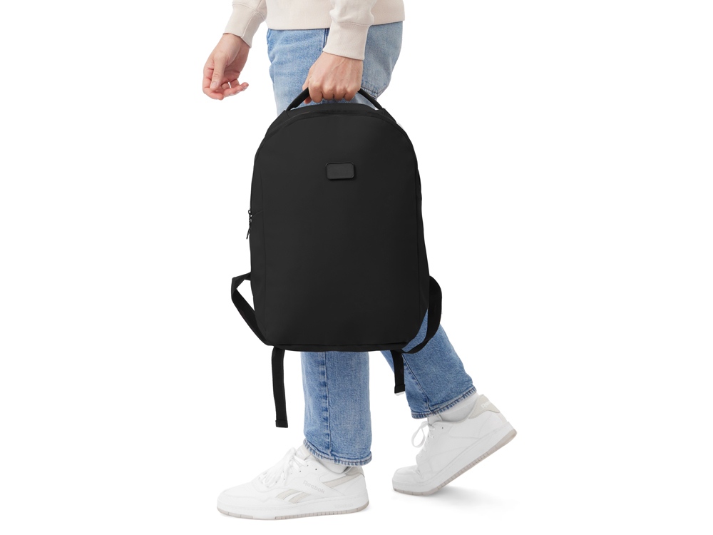 Рюкзак Sofit для ноутбука из экокожи, черный
