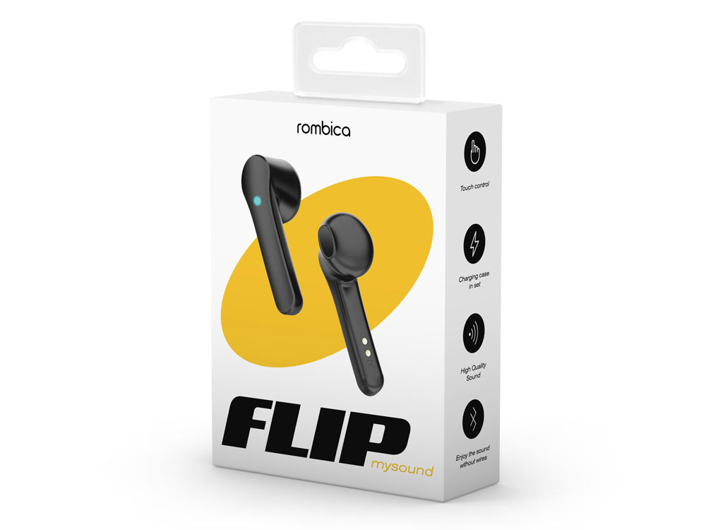 Беспроводные наушники Rombica Mysound Flip Black