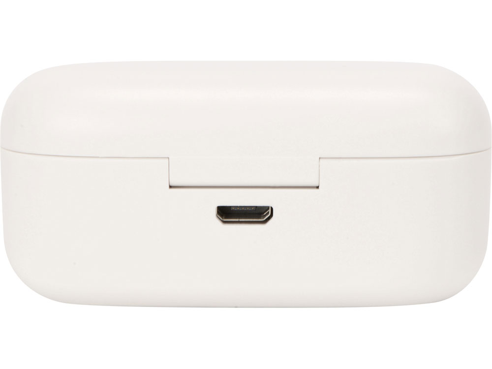 Беспроводные наушники TWS в кейсе Volts. Evolt, белый, пластик