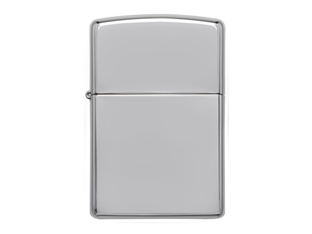 Зажигалка ZIPPO Classic с покрытием High Polish Chrome, латунь/сталь, серебристая, 38x13x57 мм