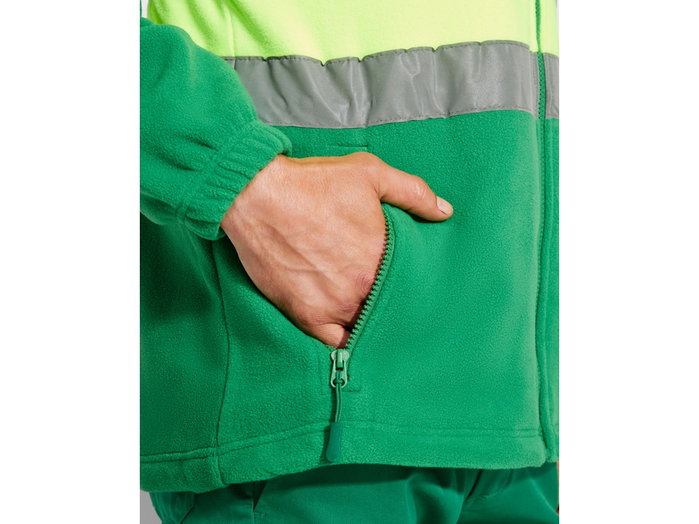 Флисовая куртка Altair, садовый зеленый/неоновый желтый