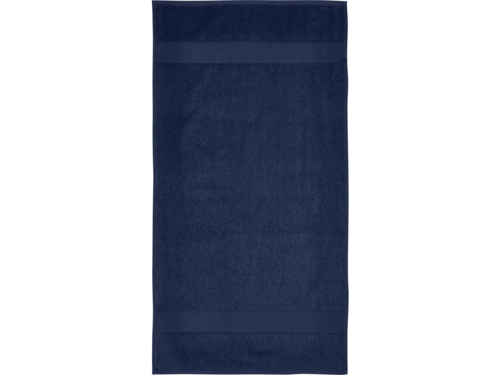 Хлопковое полотенце для ванной Charlotte 50x100 см с плотностью 450 г/м², темно-синий