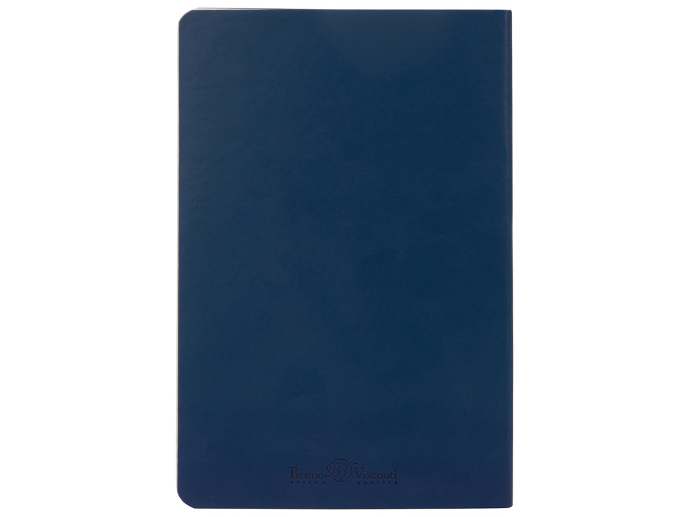 Ежедневник А5 недатированный Megapolis Velvet Flex, синий