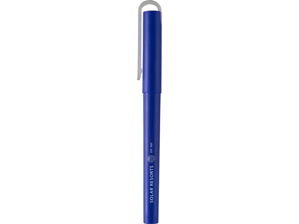 Гелевая шариковая ручка Mauna из переработанного PET-пластика, синий