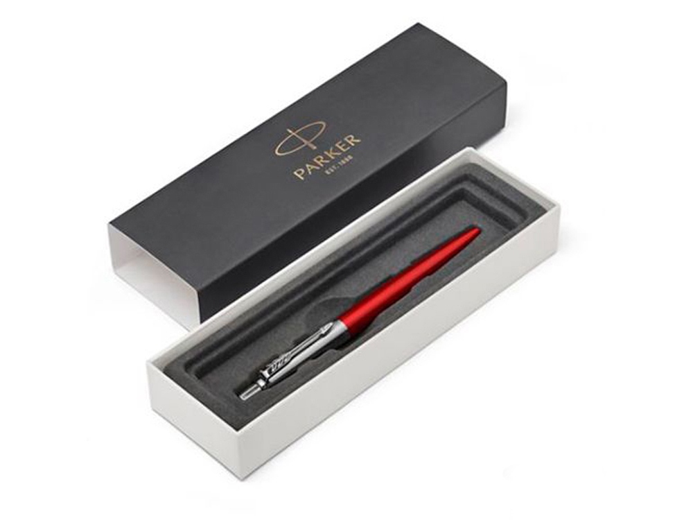 Ручка шариковая Parker Jotter Core Kensington Red CT, красный