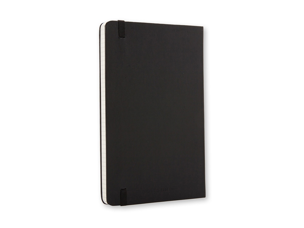 Записная книжка Moleskine Classic (в клетку) в твердой обложке, Large (13х21см), черный