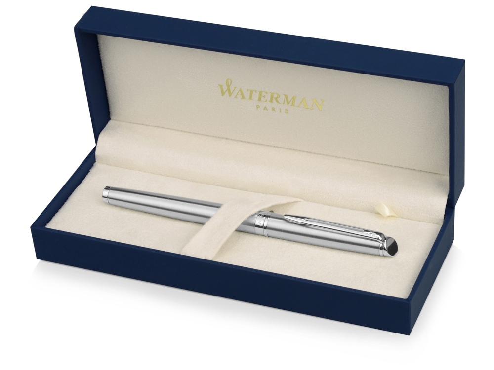 Ручка роллер Waterman Hemisphere Stainless Steel CT F, серебристый