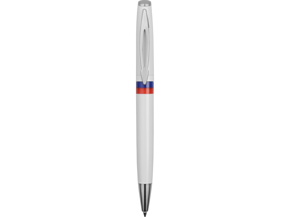Ручка шариковая Отчизна, белый/триколор