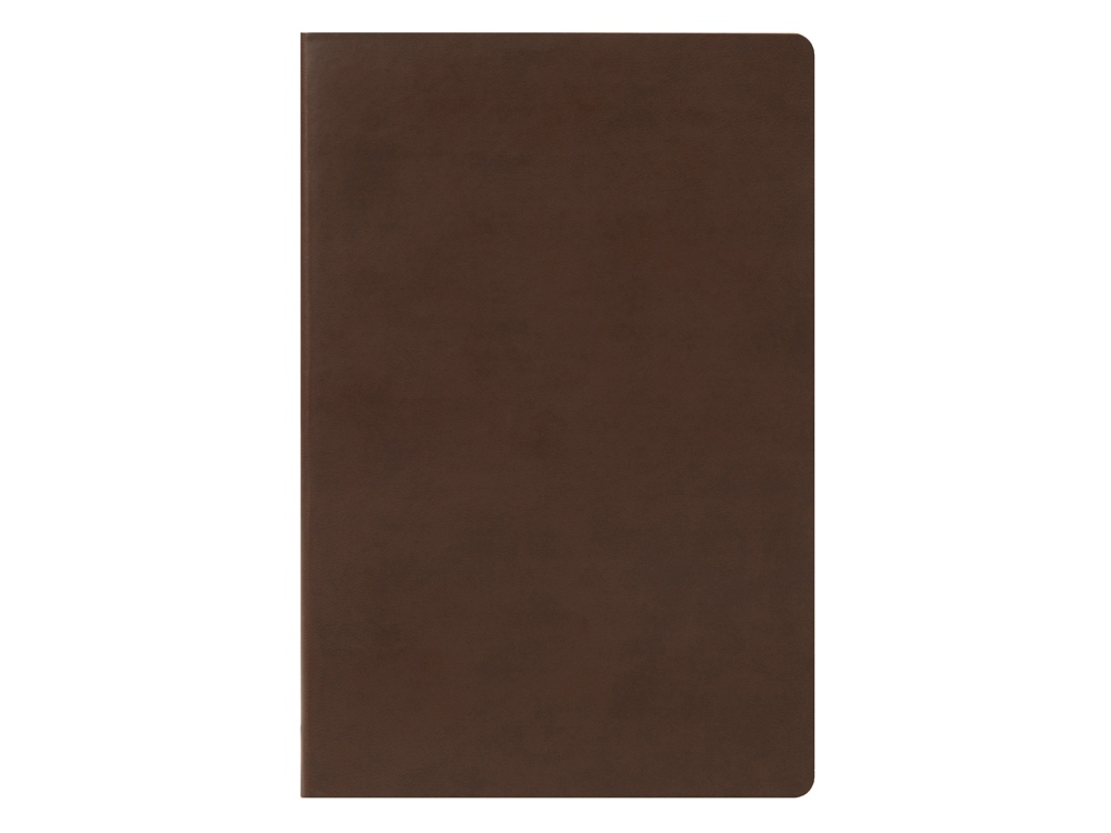 Ежедневник А5 недатированный Megapolis Velvet Flex, коричневый