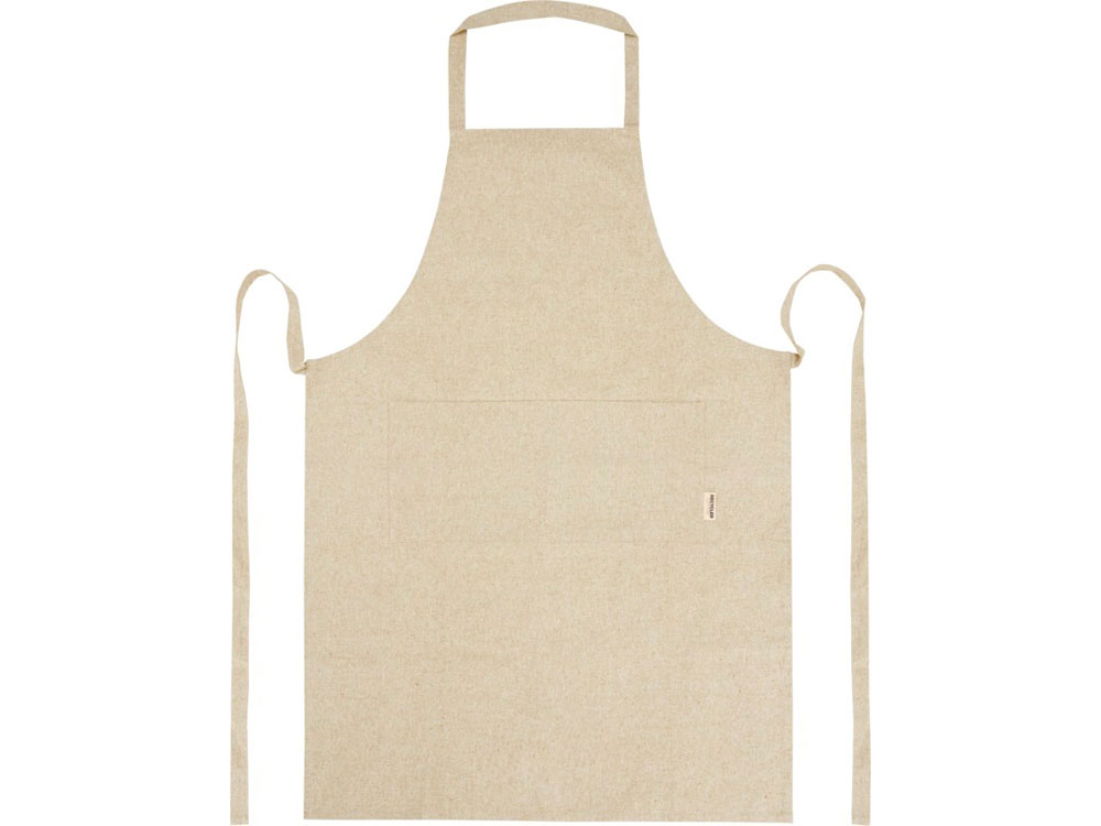 Pheebs 200 g/m² recycled cotton apron, натуральный