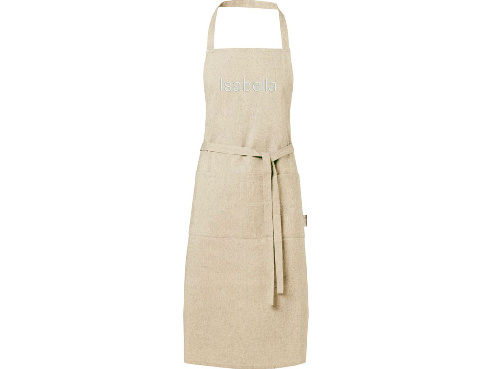 Pheebs 200 g/m² recycled cotton apron, натуральный