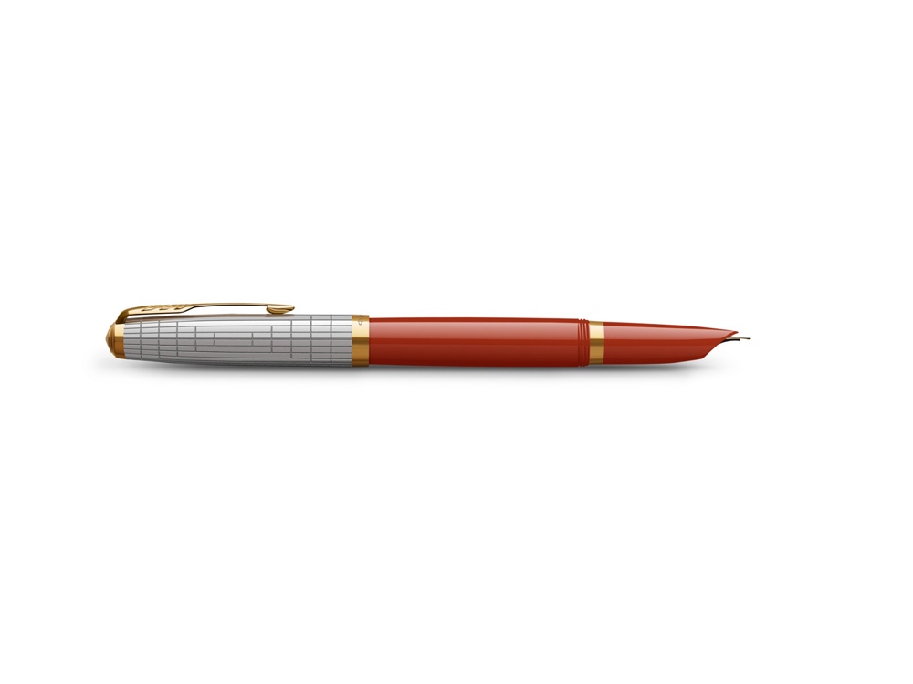 Перьевая ручка Parker 51 Premium Red GT, перо:M/F чернила:Black,Blue, в подарочной упаковке
