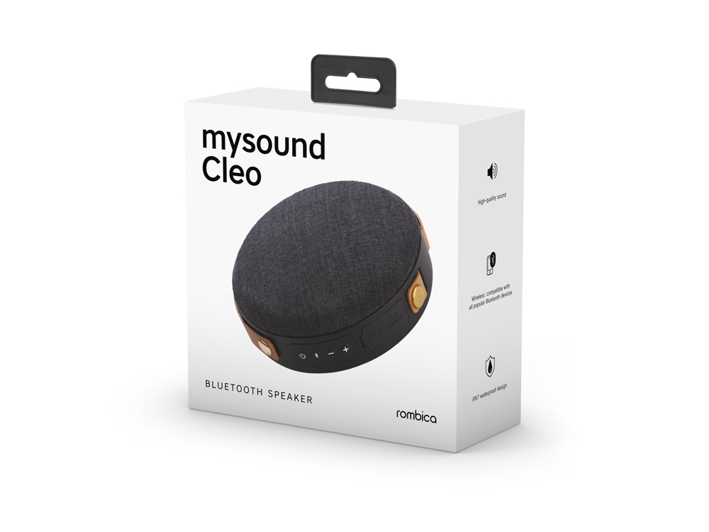 Портативная колонка mySound Cleo, 8 Вт Black