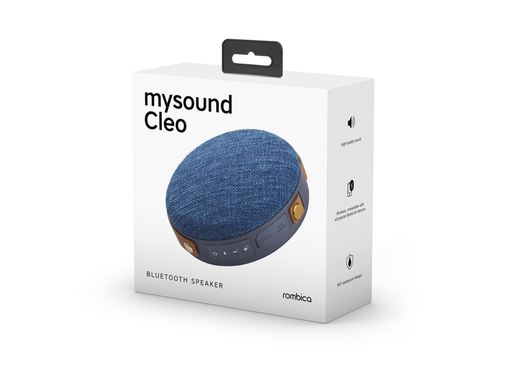 Портативная колонка mySound Cleo, 8 Вт Blue