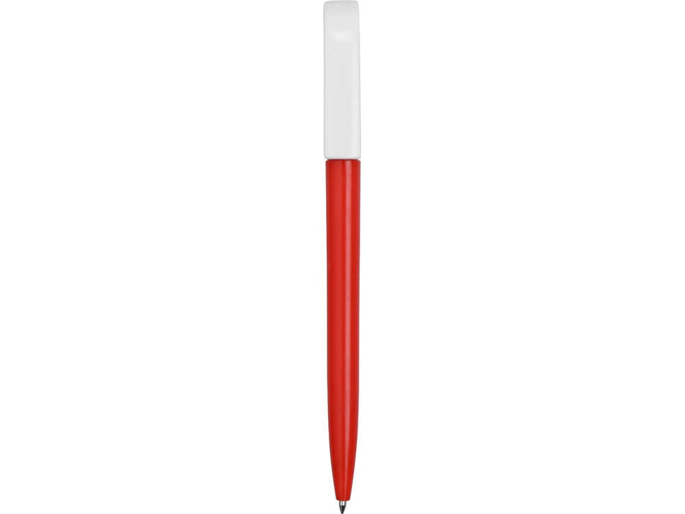Ручка пластиковая шариковая Миллениум Color BRL, красный/белый