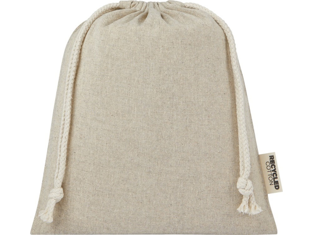 Средняя подарочная сумка Pheebs объемом 1,5 л из хлопка плотностью 150 г/м², натуральный