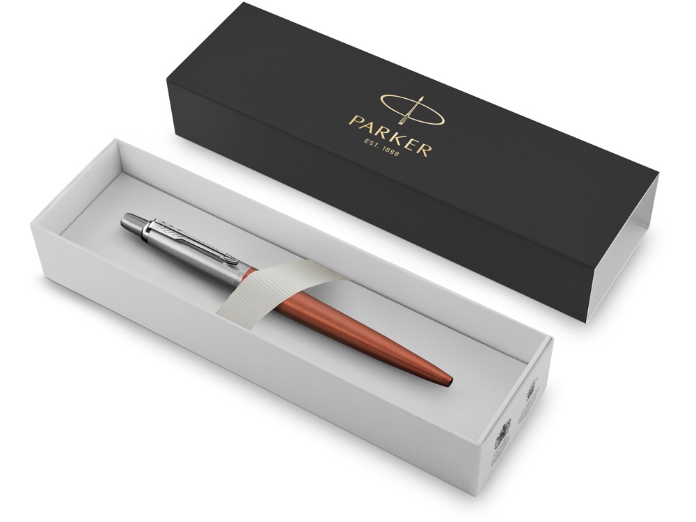 Ручка шариковая Parker Jotter Core Chelsea Orange CT, оранжевый