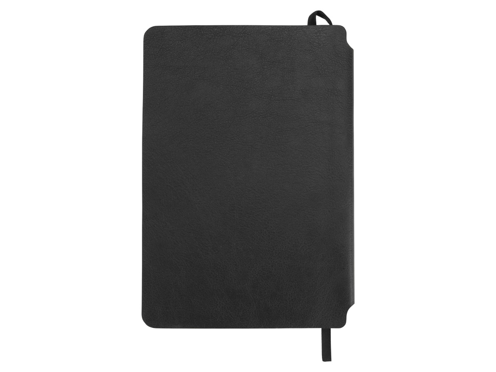 Блокнот Notepeno 130x205 мм с тонированными линованными страницами, черный (Р)