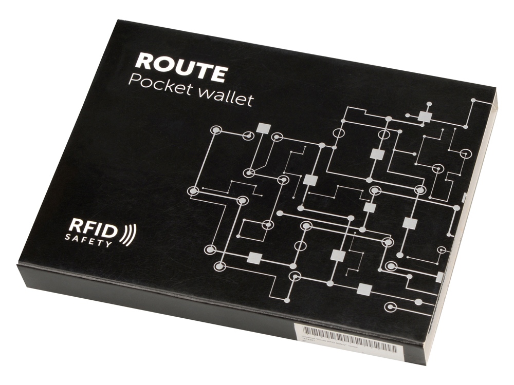 Кошелек Route RFID Safety, синий