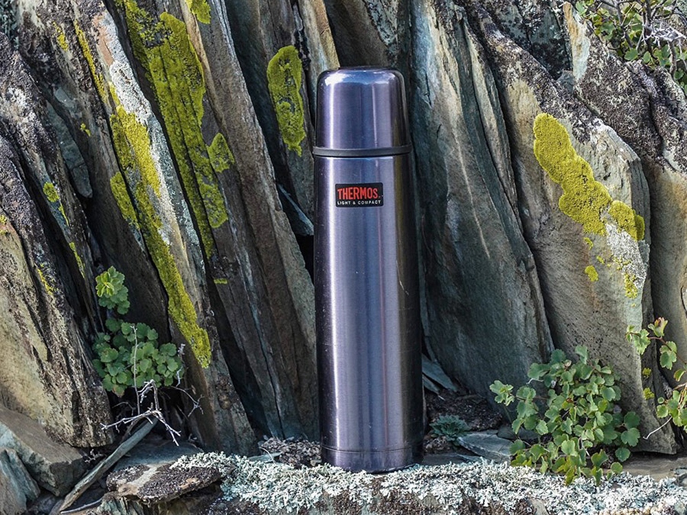 Термос из нерж. стали тм THERMOS FBB-1000BC Midnight Blue 1,0L