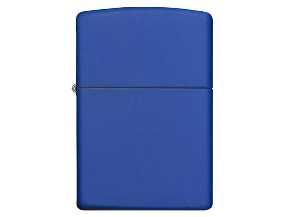 Зажигалка ZIPPO Classic с покрытием Royal Blue Matte, латунь/сталь, синяя, матовая, 38x13x57 мм