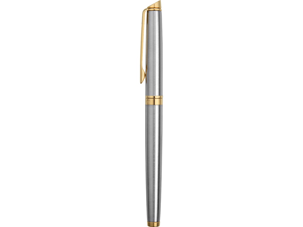 Ручка роллер Waterman Hemisphere Stainless Steel GT F, серебристый/золотистый